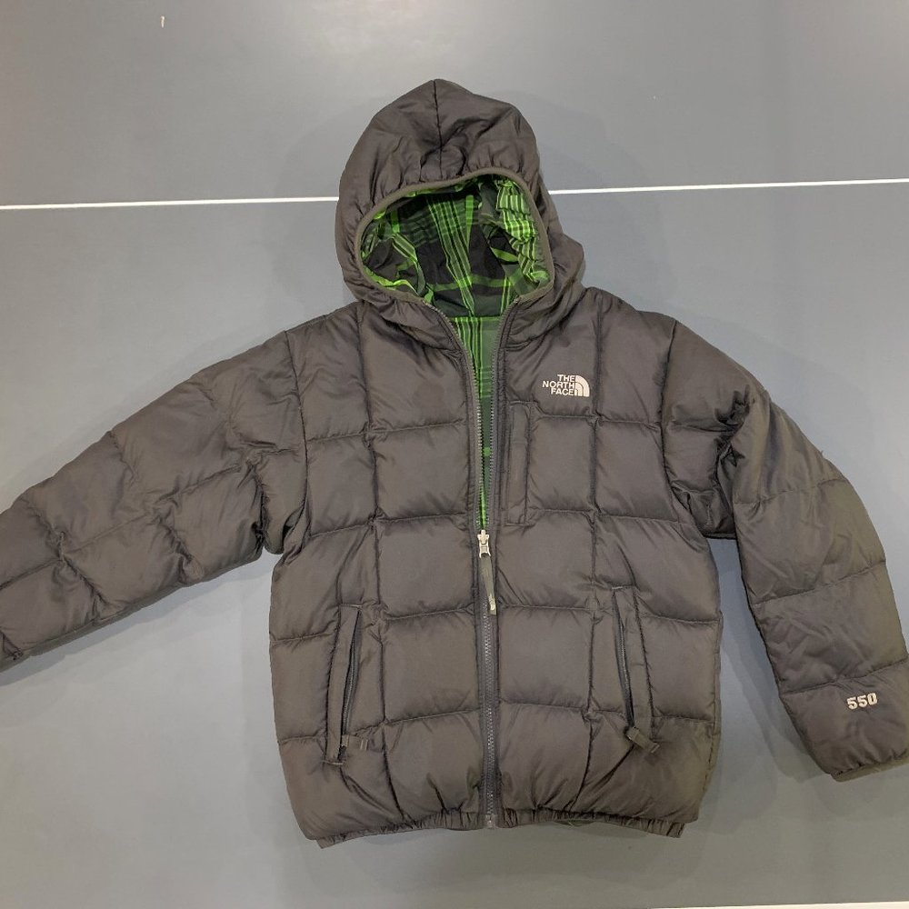 North Face Boys Reversible Down Moondoggy M